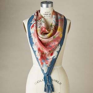 Johnny Was Whistle Silk Scarf